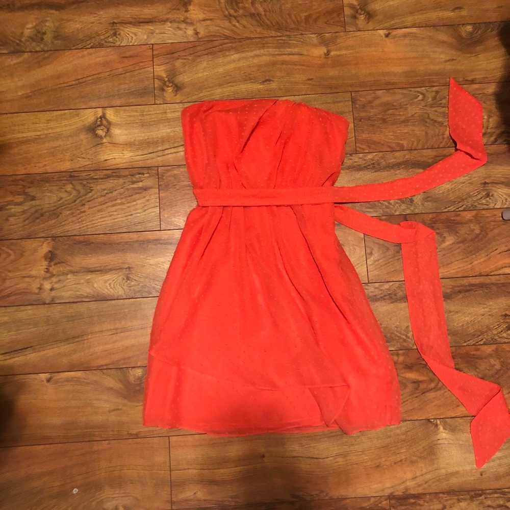 Coral, summer romper